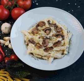 KREMALI MANTARLI PENNE